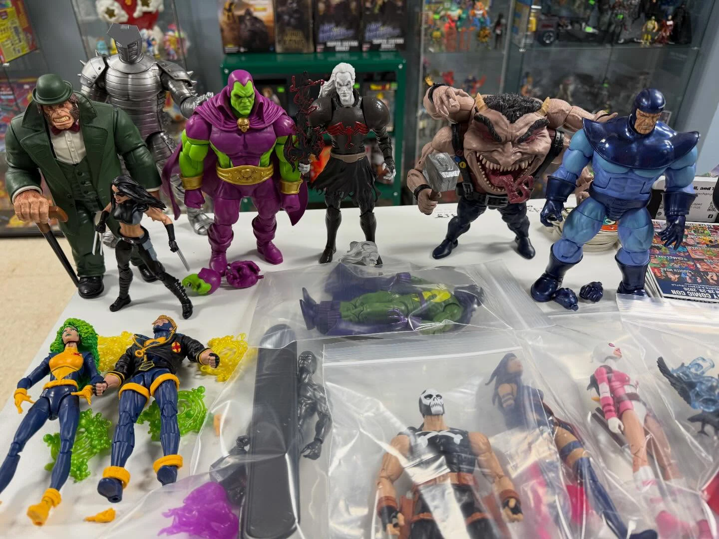 Original retro-inspired collectible space figures